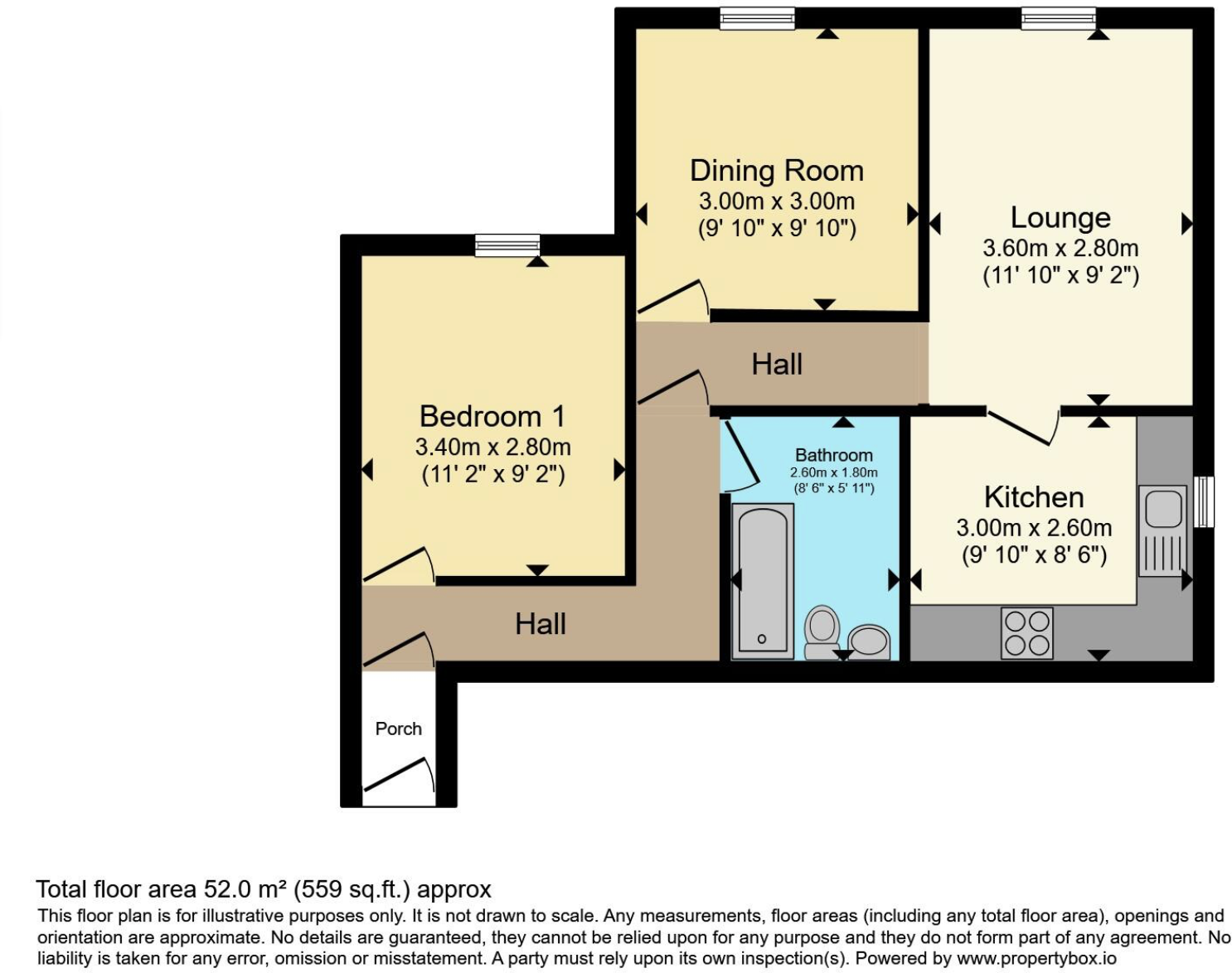 Ryans Court, Ridgway Road, Luton floorplan