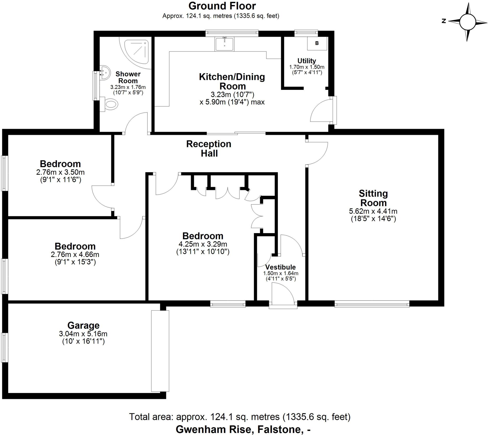 Falstone, Hexham, Northumberland, NE48 floorplan