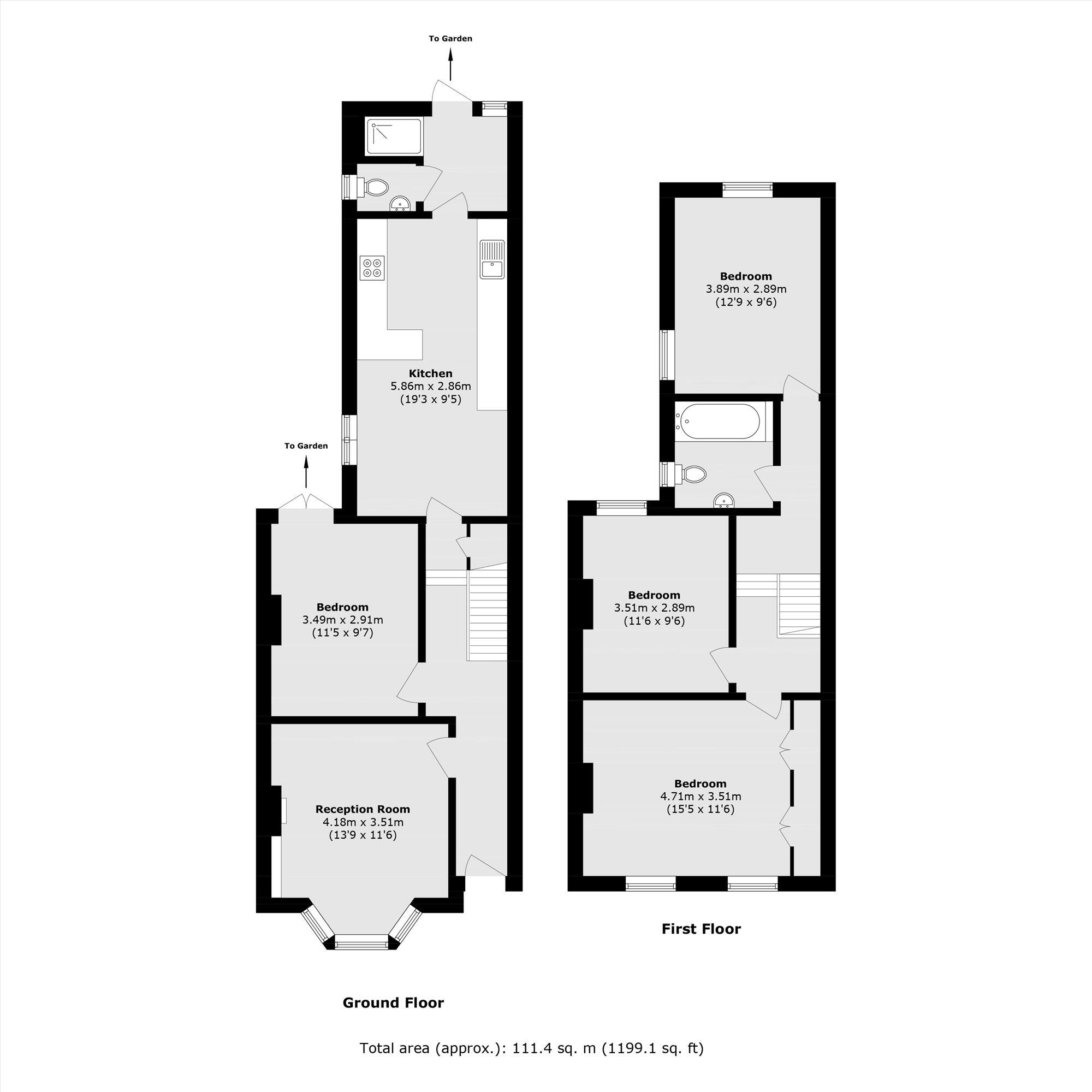 Arabin Road, Brockley floorplan