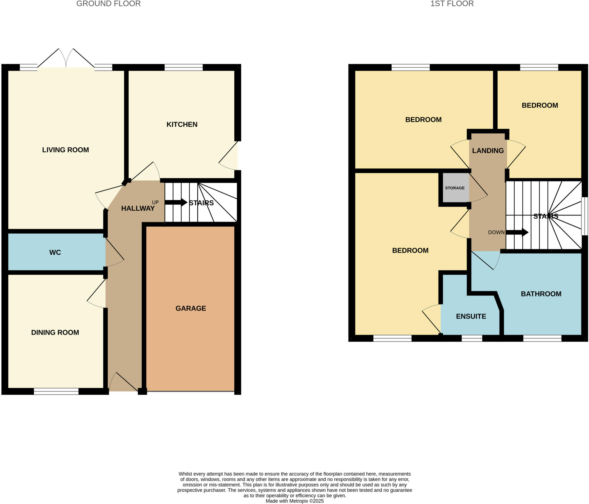 Nightingale Road, Guisborough, North Yorkshire, TS14 floorplan