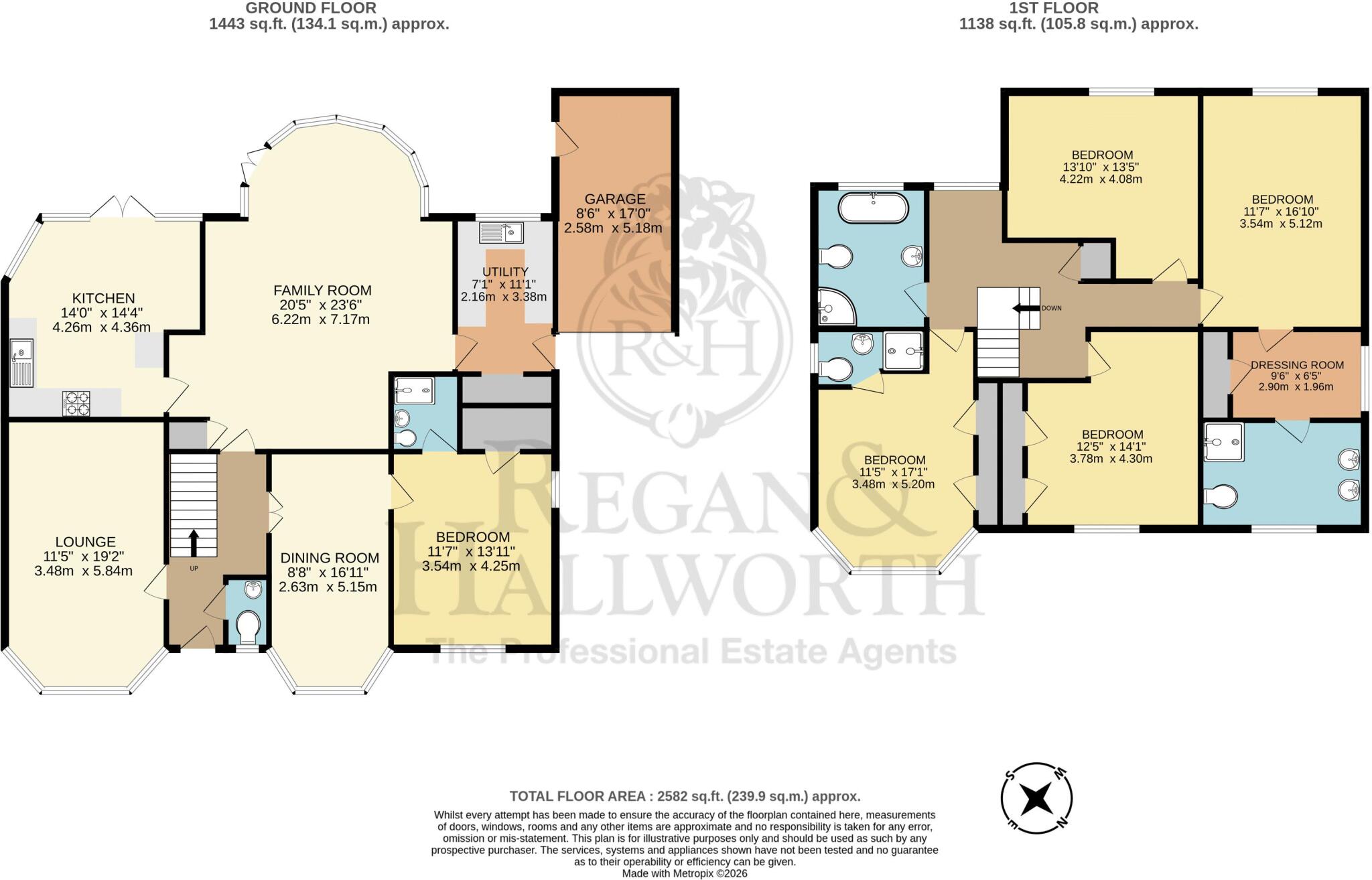 Blaguegate Lane, Lathom, WN8 8TY floorplan