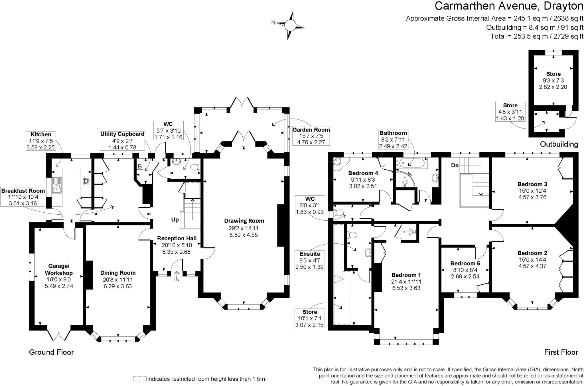 Drayton, Hampshire floorplan