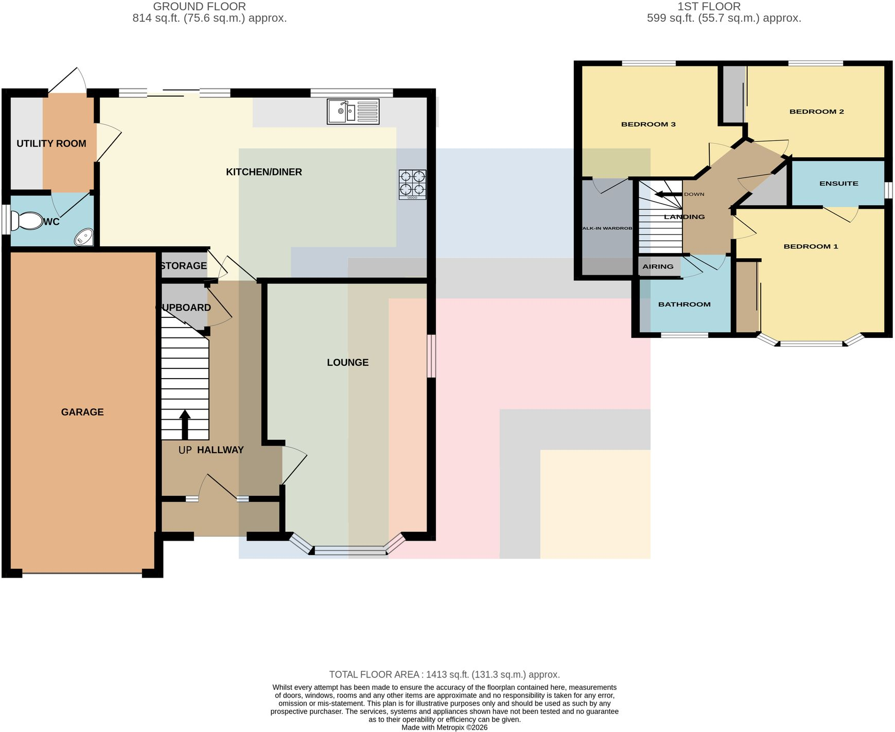 St. Philbert Street, Radyr, CF15 floorplan