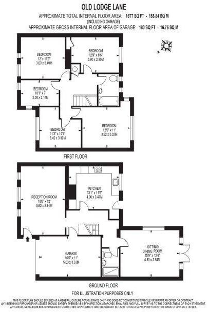Old Lodge Lane, Purley, CR8 floorplan