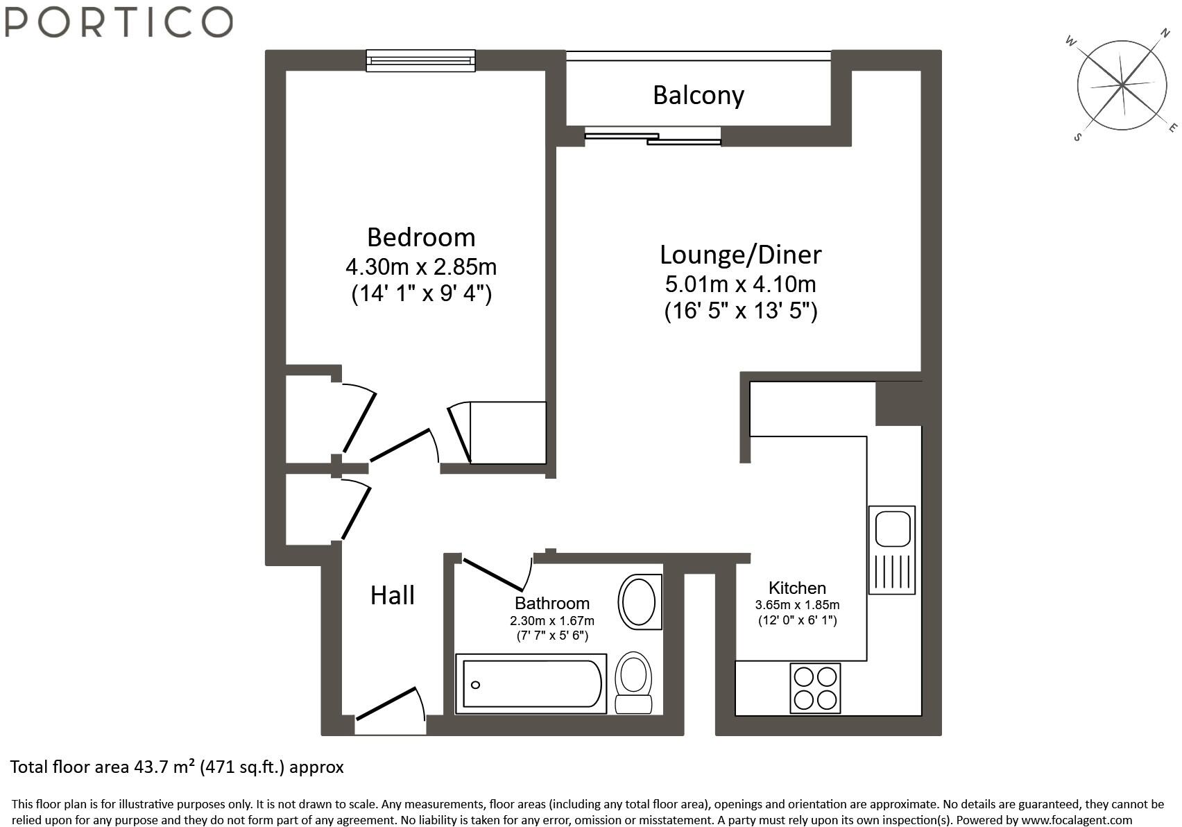 Battersea Church Road, London, SW11 floorplan