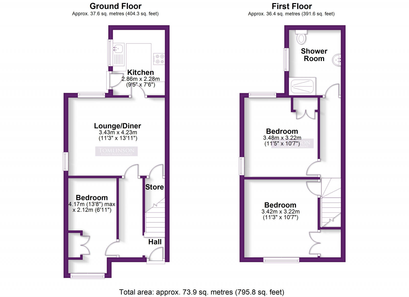 City Road, Dunkirk, Nottingham, NG7 2JJ floorplan