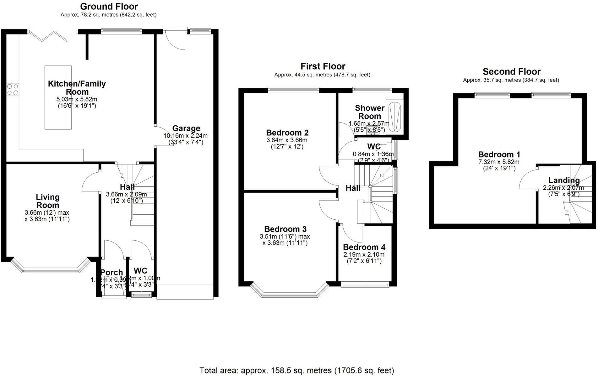 Chester Road, Hazel Grove, SK7 floorplan