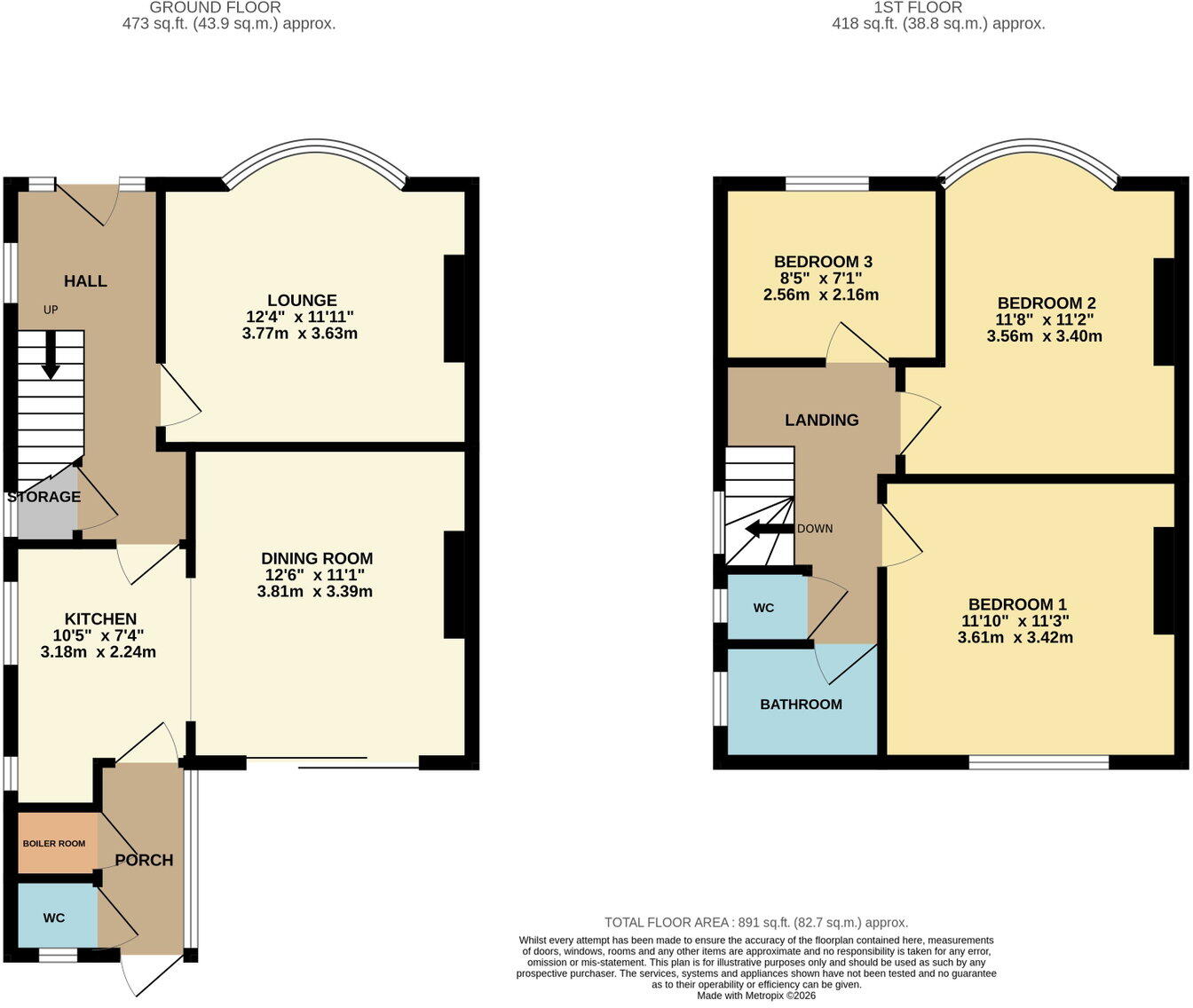 Oxford Road, Gloucester, GL1 3ED floorplan