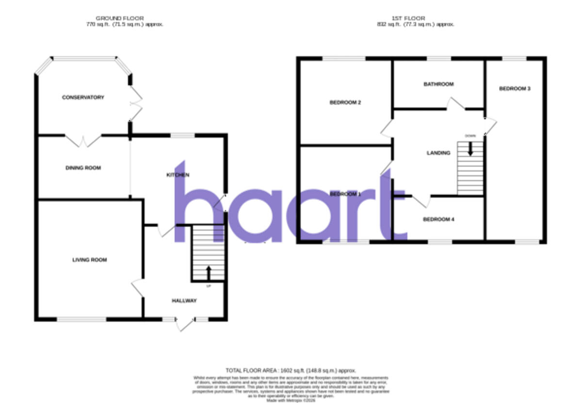 Brixham Road, Nottingham floorplan