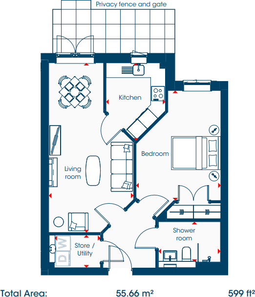 Riverside Gardens, Wetherby Road , Knaresborough , HG5 floorplan