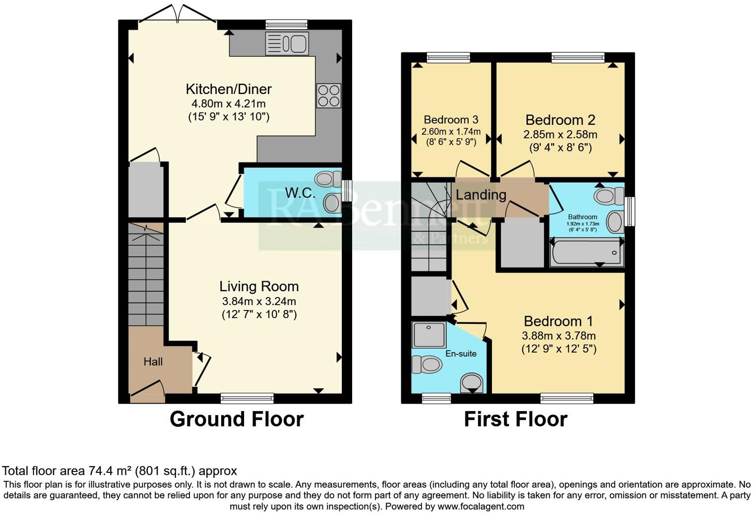Wing Street, Stratford-upon-Avon, Warwickshire, CV37 floorplan