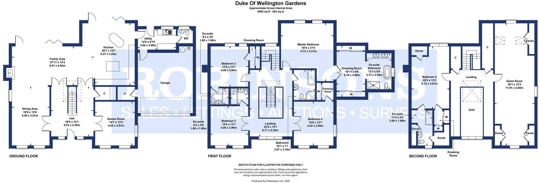 27, Duke of Wellington Gardens floorplan