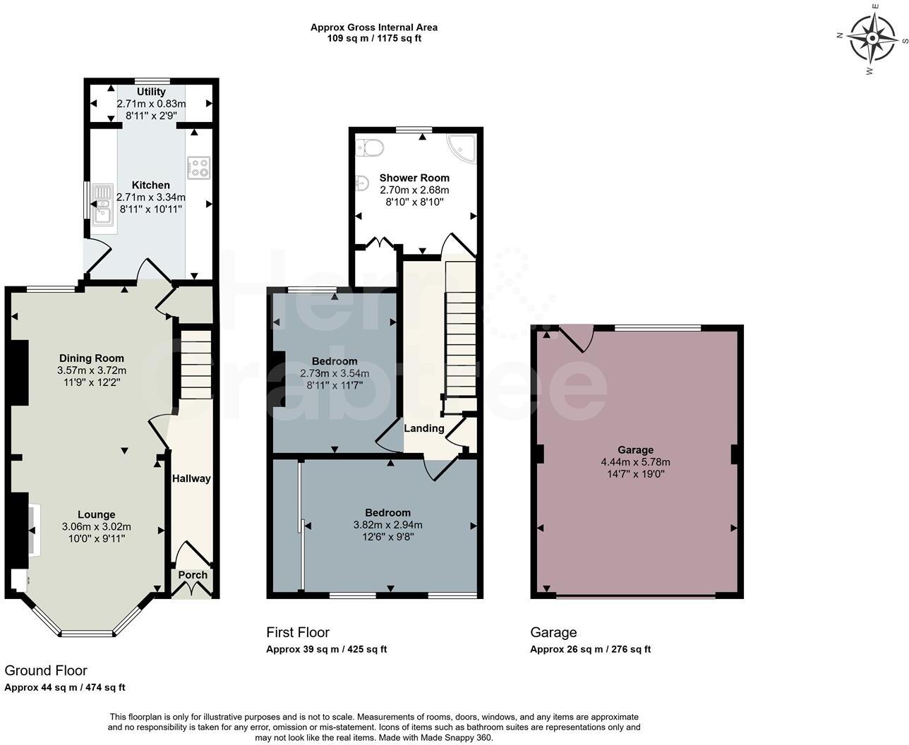 Pantbach Road, Cardiff floorplan