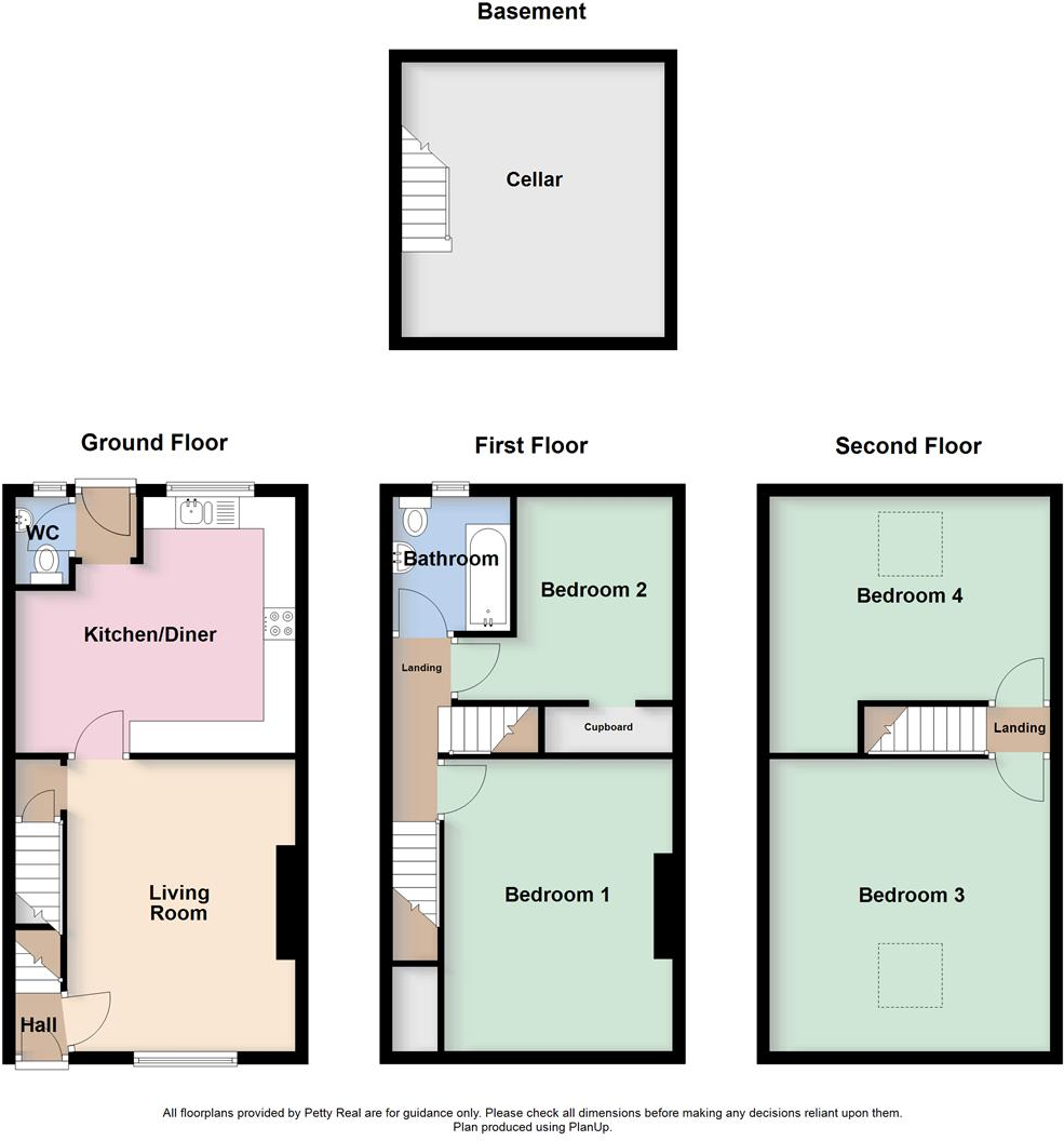 Alma Street, Buxton floorplan
