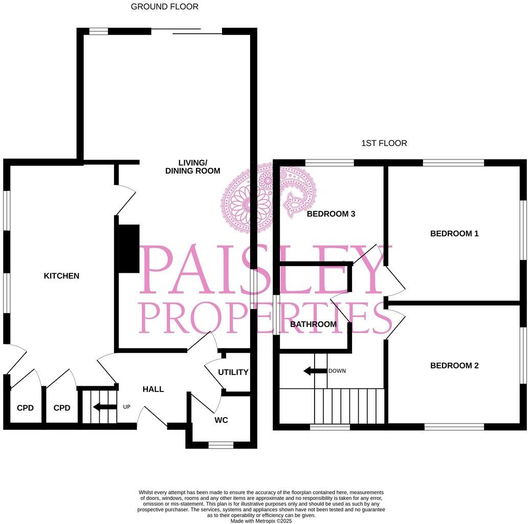Dartmouth Avenue, Almondury, Huddersfield, HD5 8UR floorplan