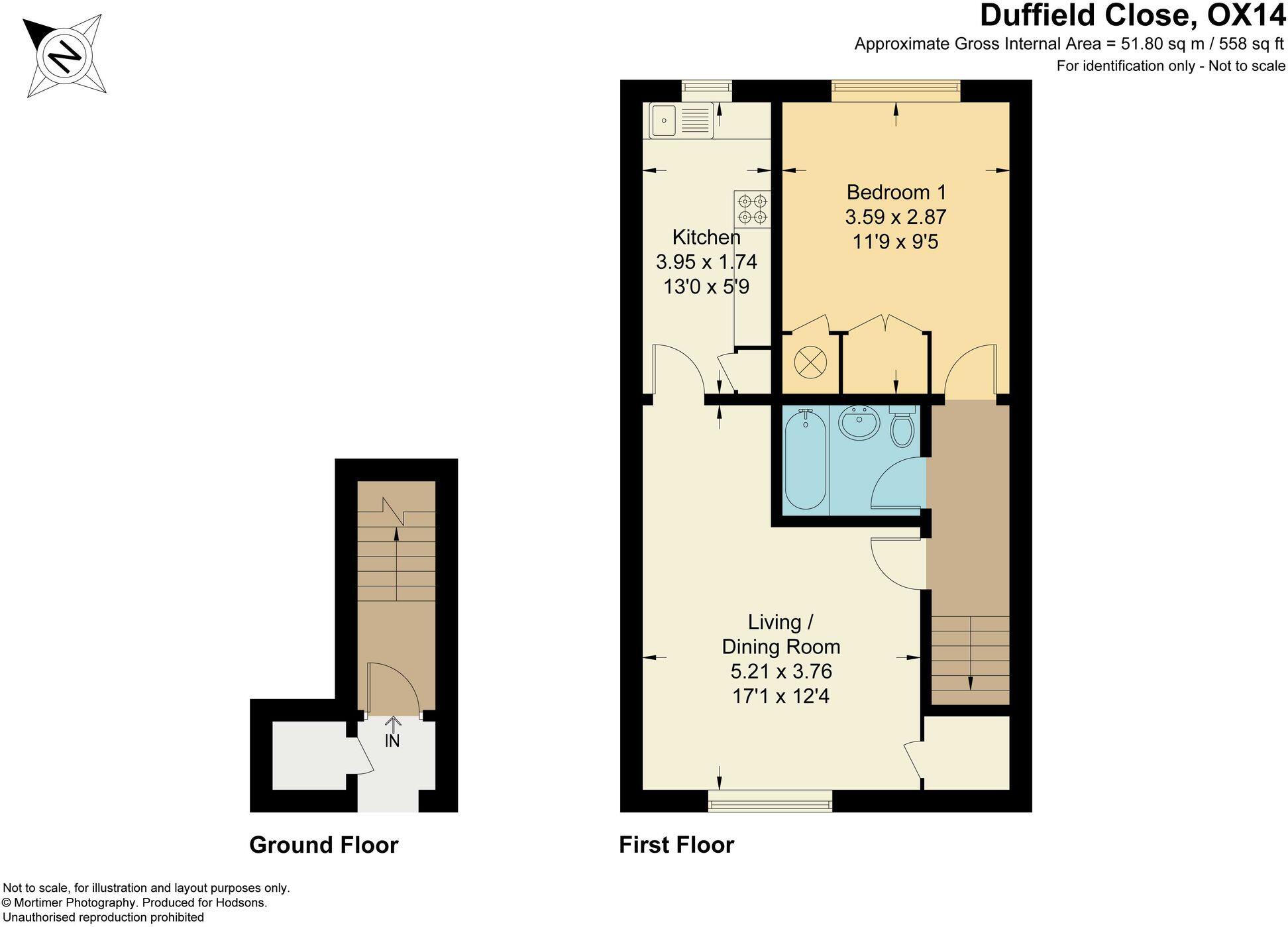 Duffield Close, Abingdon, OX14 floorplan
