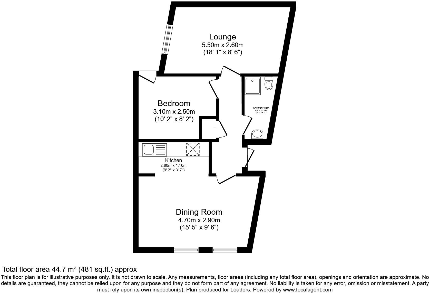 Apsley Road, Great Yarmouth, Norfolk, NR30 floorplan