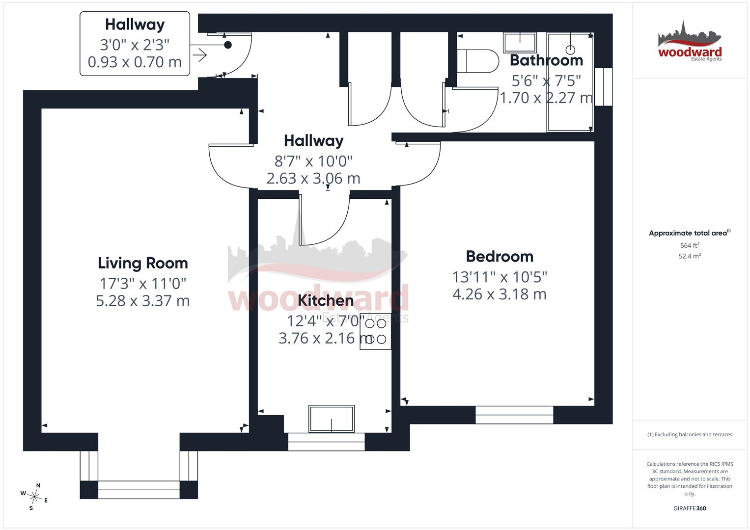 Birch View, Buckingham Road, Harrow floorplan