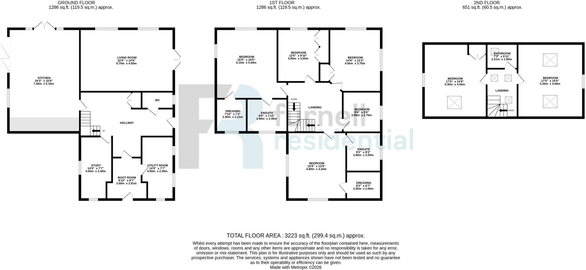 Harewood Road, Harewood, LS17 floorplan