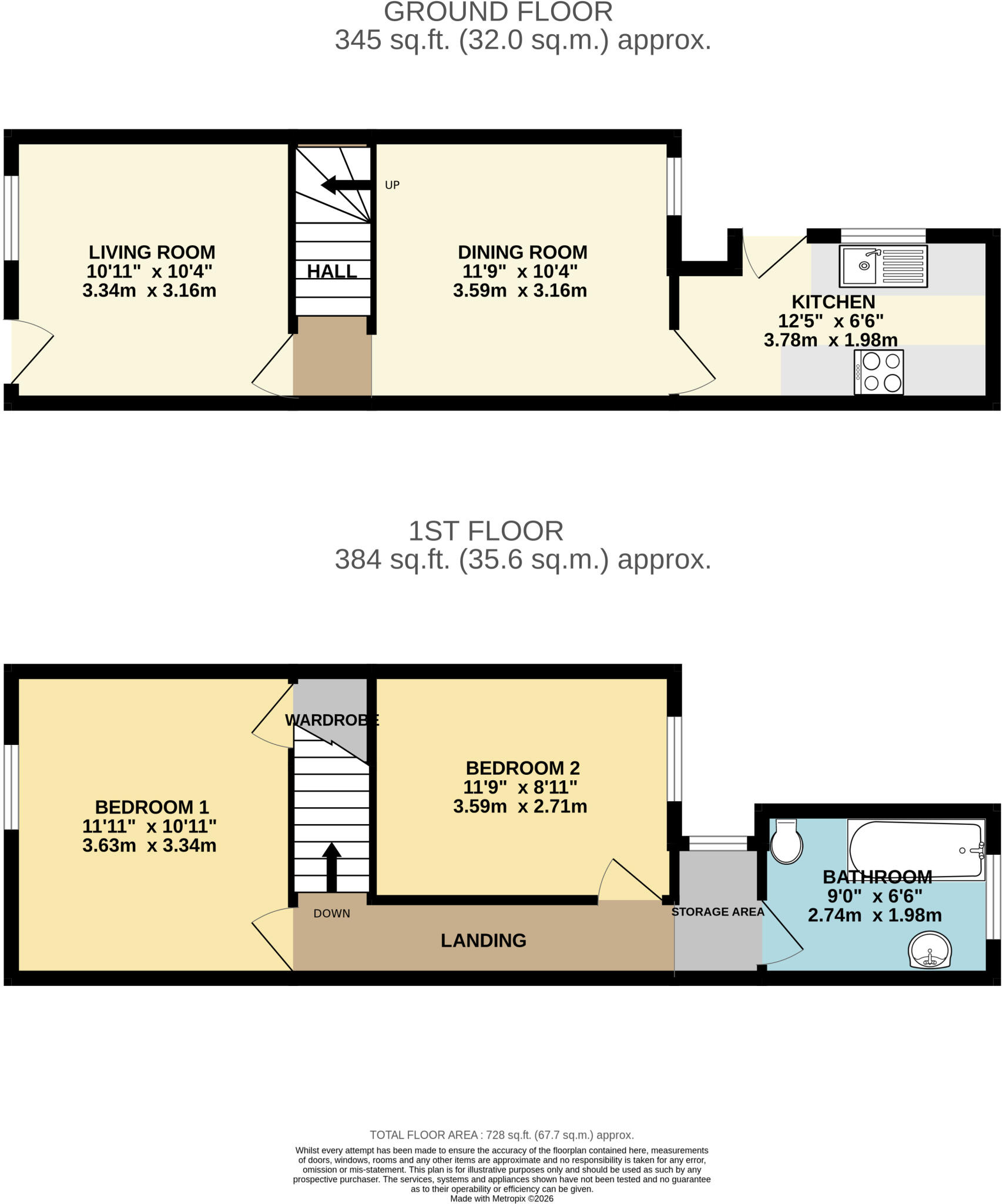 Tewkesbury Street, Leicester, LE3 floorplan