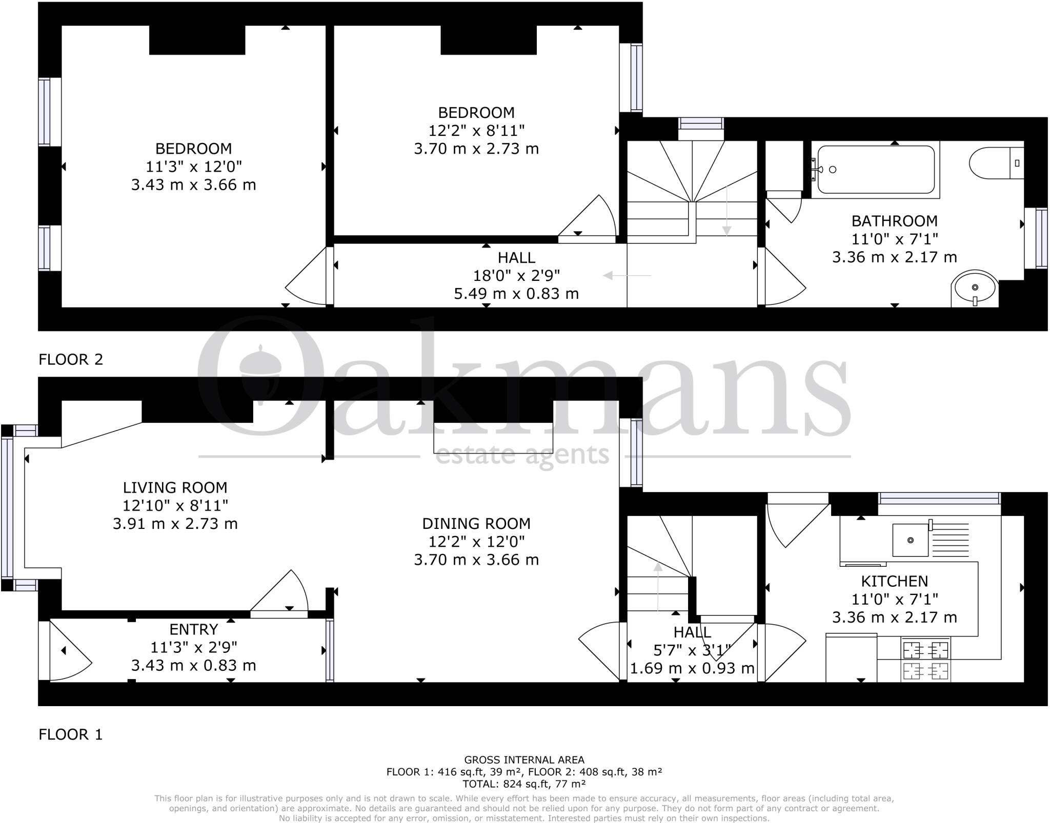 Warwards Lane, Birmingham, B29 floorplan