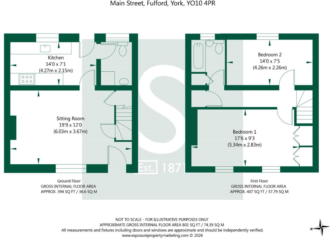 Main Street, Fulford, York floorplan