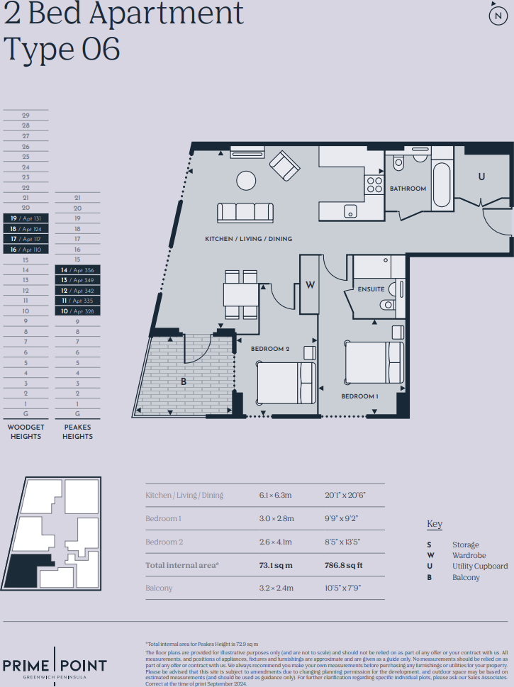 Prime Point, Greenwich, SE10 floorplan