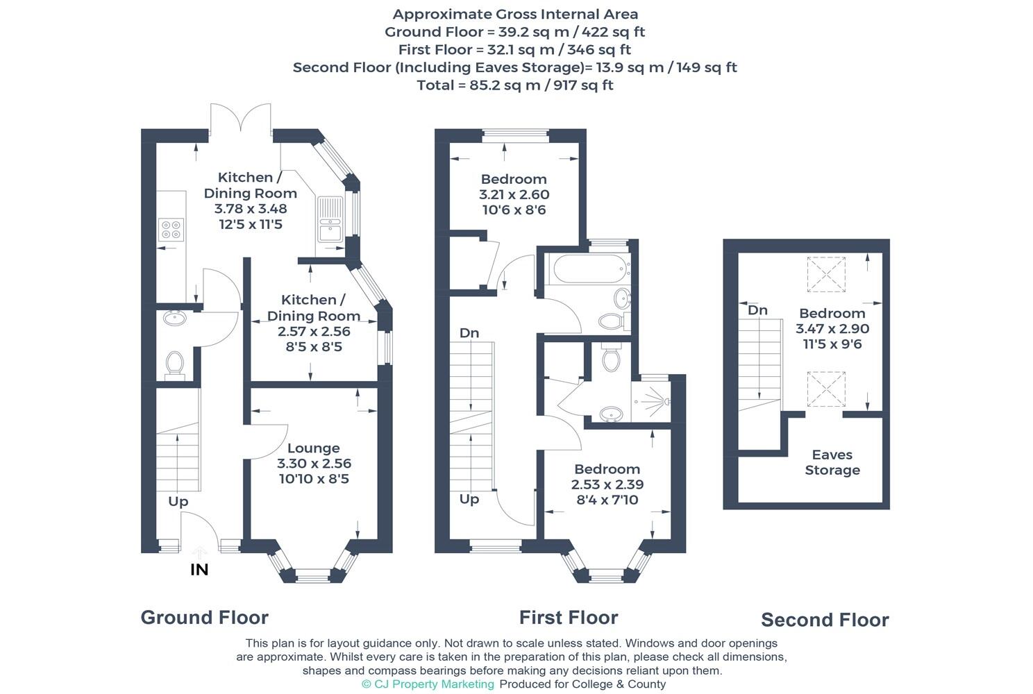 Mayfair Road, Oxford, OX4 floorplan