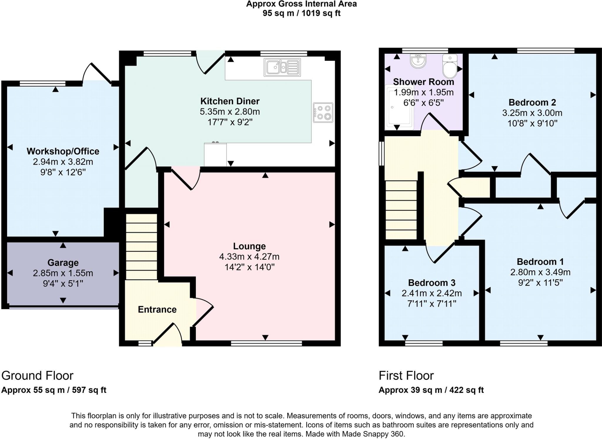 Rossett Gardens, Bodmin, Cornwall, PL31 floorplan