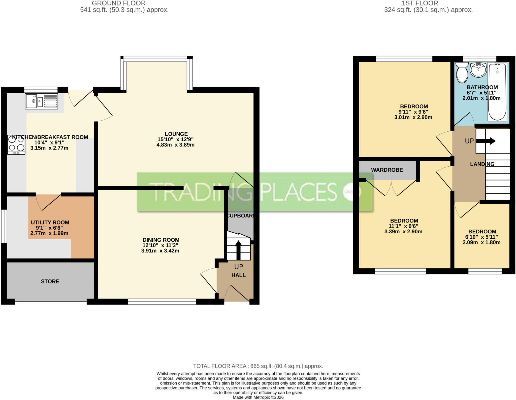 Redesmere Park, Urmston, M41 floorplan