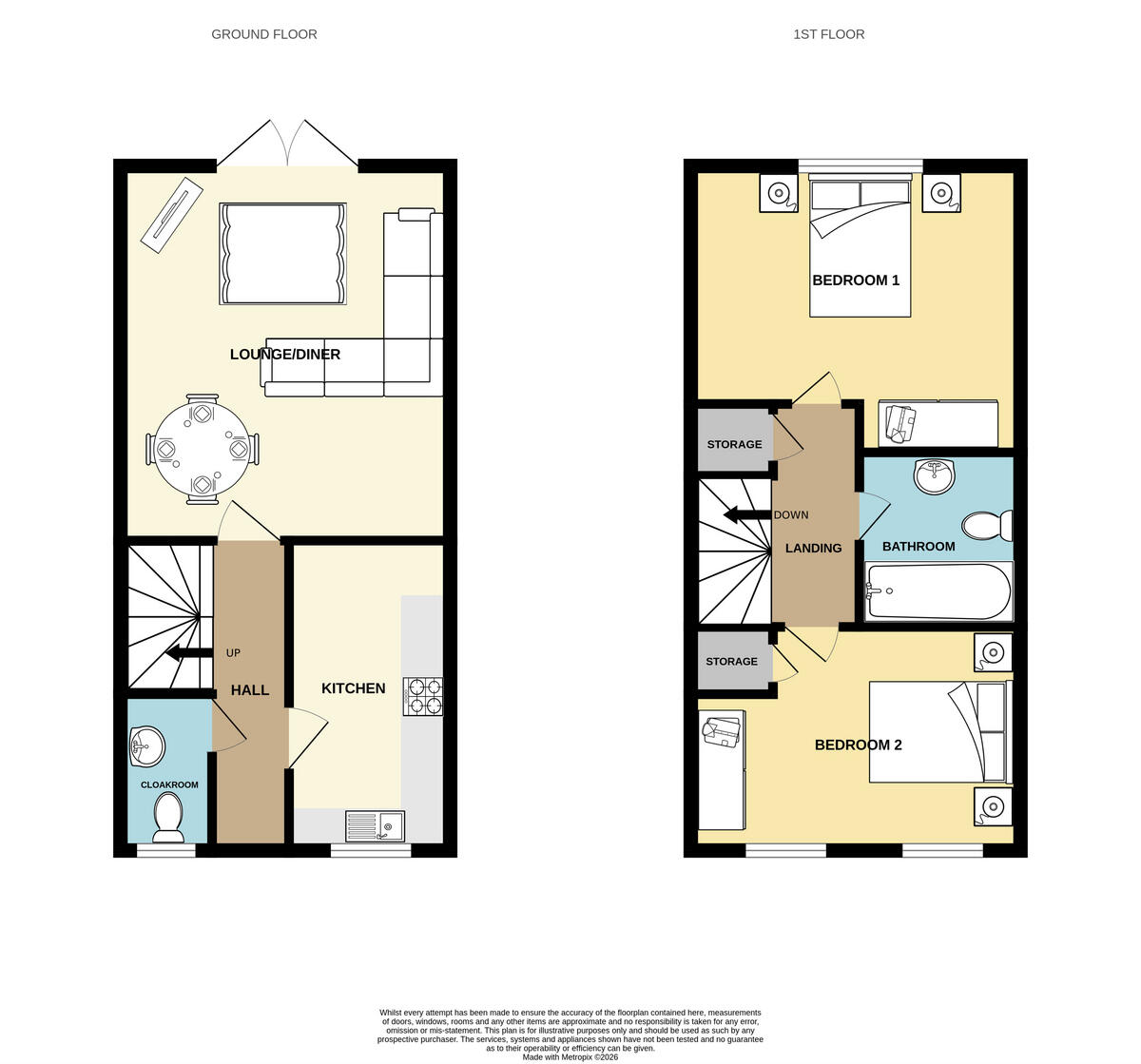 Lupton Close, LOWESTOFT floorplan