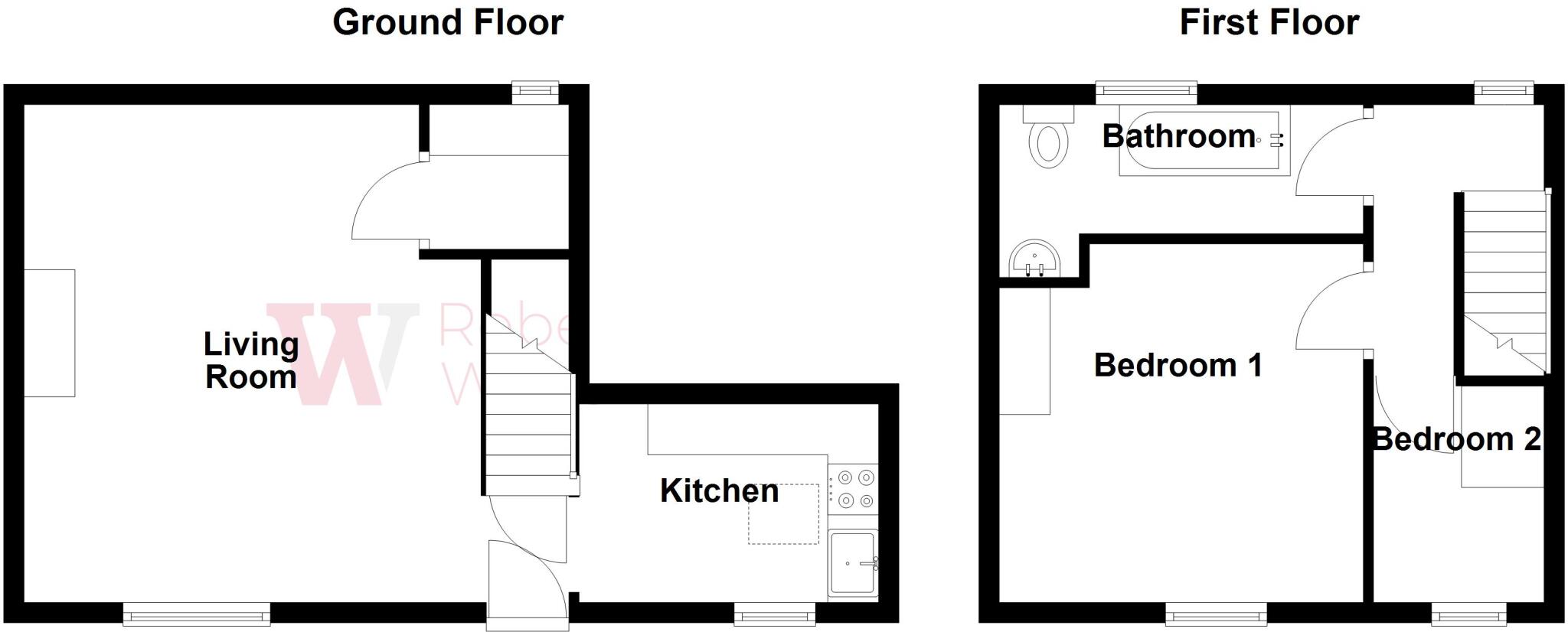 Manor Row, Low Moor, Bradford, BD12 floorplan