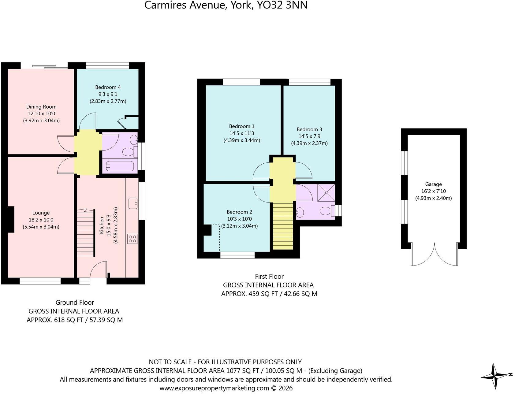 Carmires Avenue, Haxby, YO32 floorplan