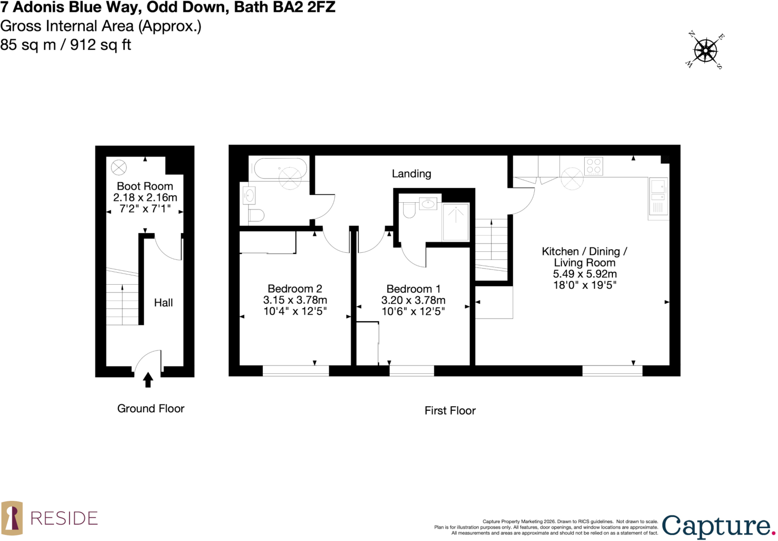 Adonis Blue Way floorplan