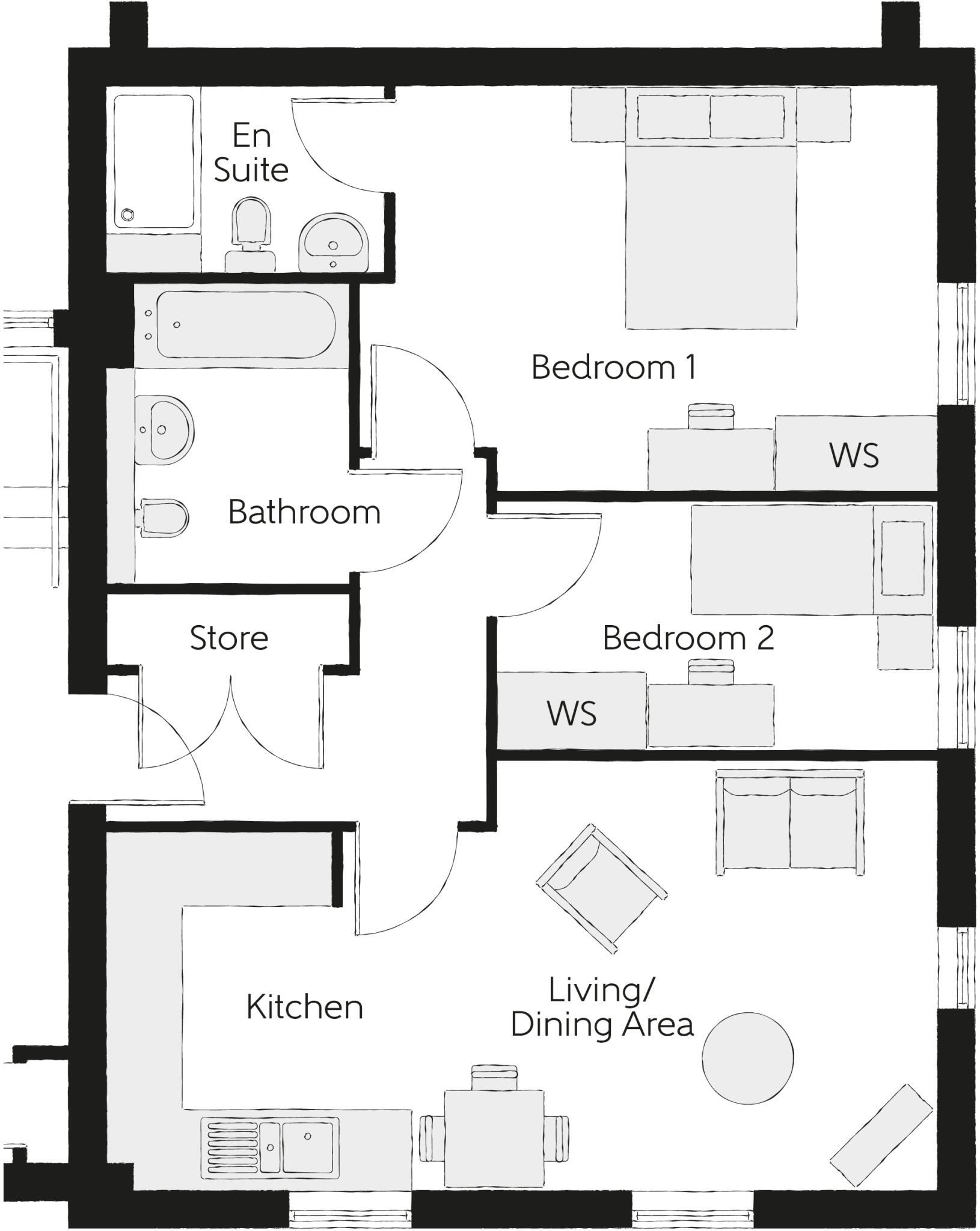 New Cardington Fields
Bedford, 
Bedfordshire 
MK42 0UQ floorplan