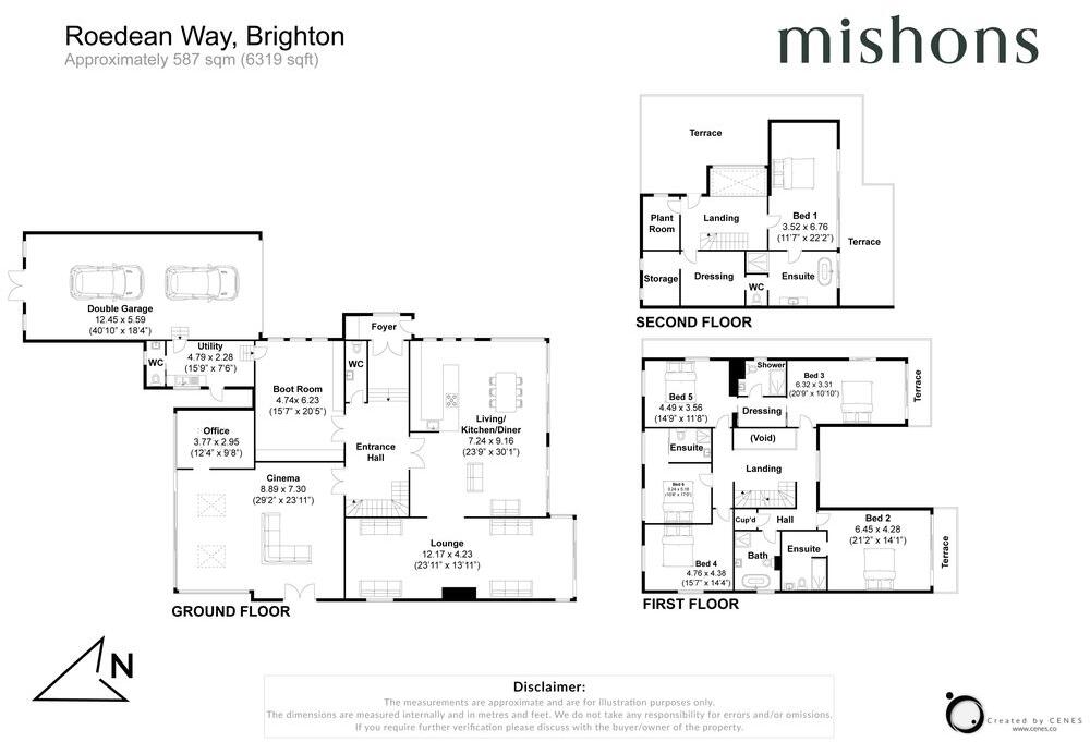 Roedean Way, Brighton, East Sussex, BN2 floorplan