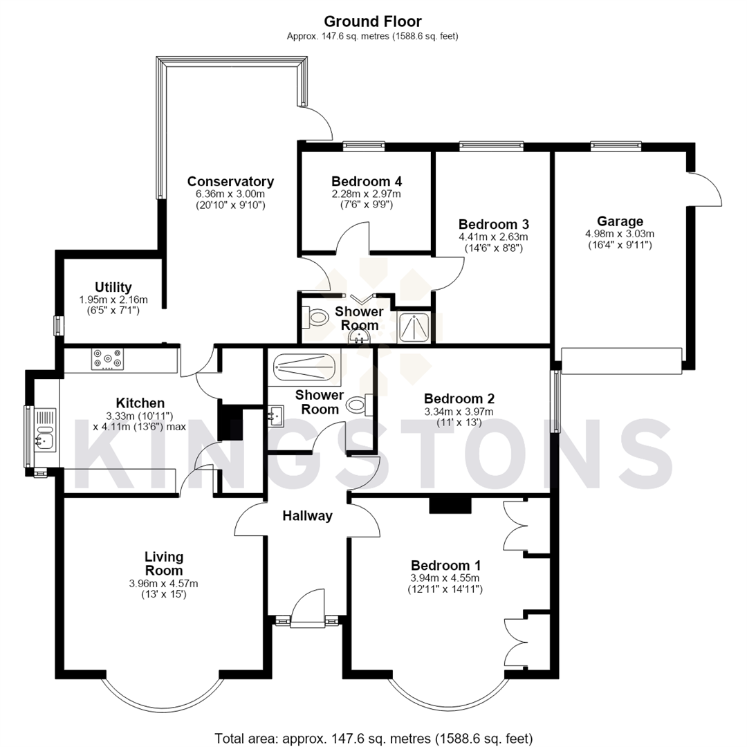 Woodrow Road, Melksham floorplan