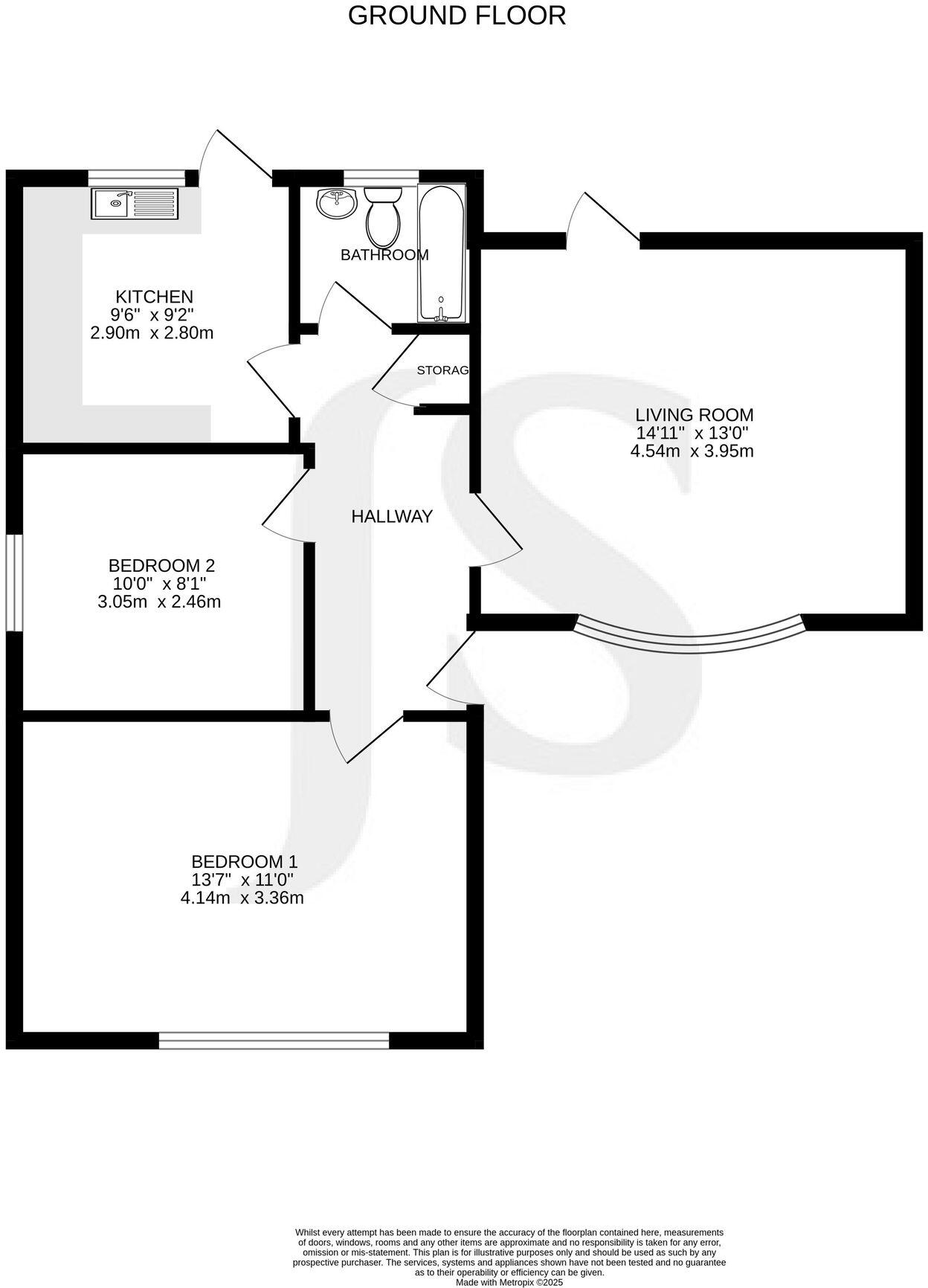 Lime Tree Avenue, Findon Valley, Worthing BN14 0DL floorplan