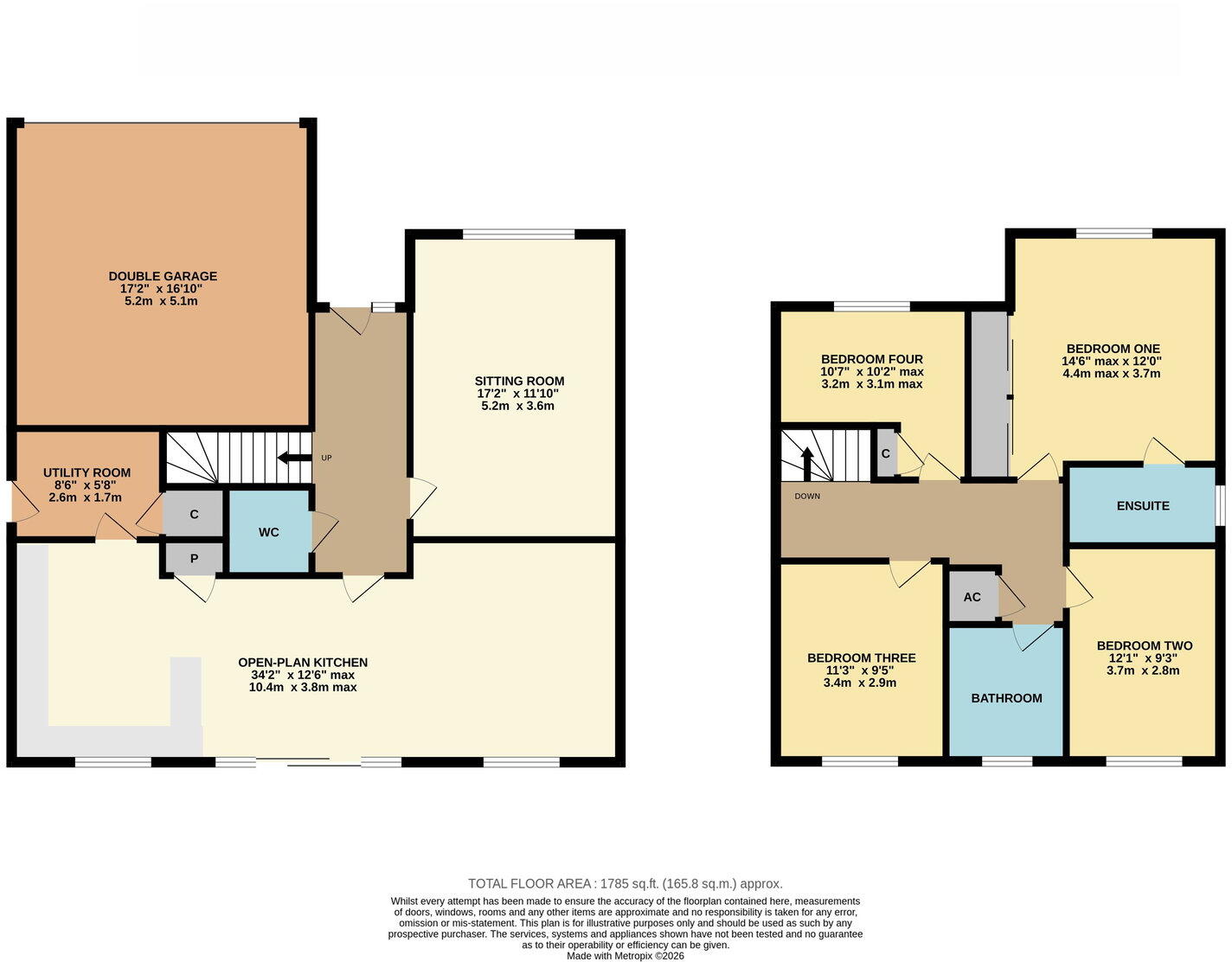 Meeting House Close, East Leake floorplan