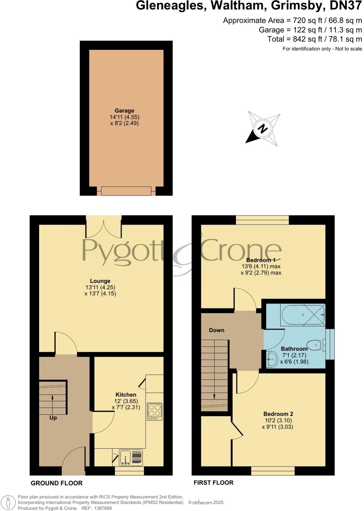 Gleneagles, Waltham, Grimsby, Lincolnshire, DN37 floorplan