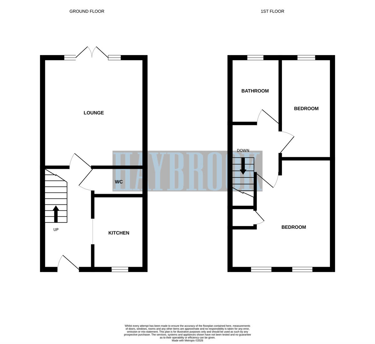 Ruston Drive, Royston floorplan
