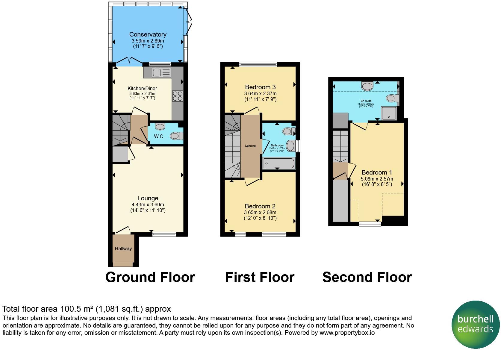 Nocks Avenue, Birmingham floorplan