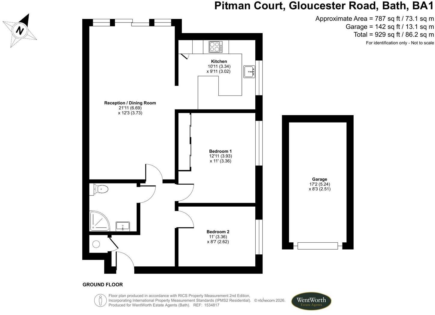 Gloucester Road, Bath floorplan