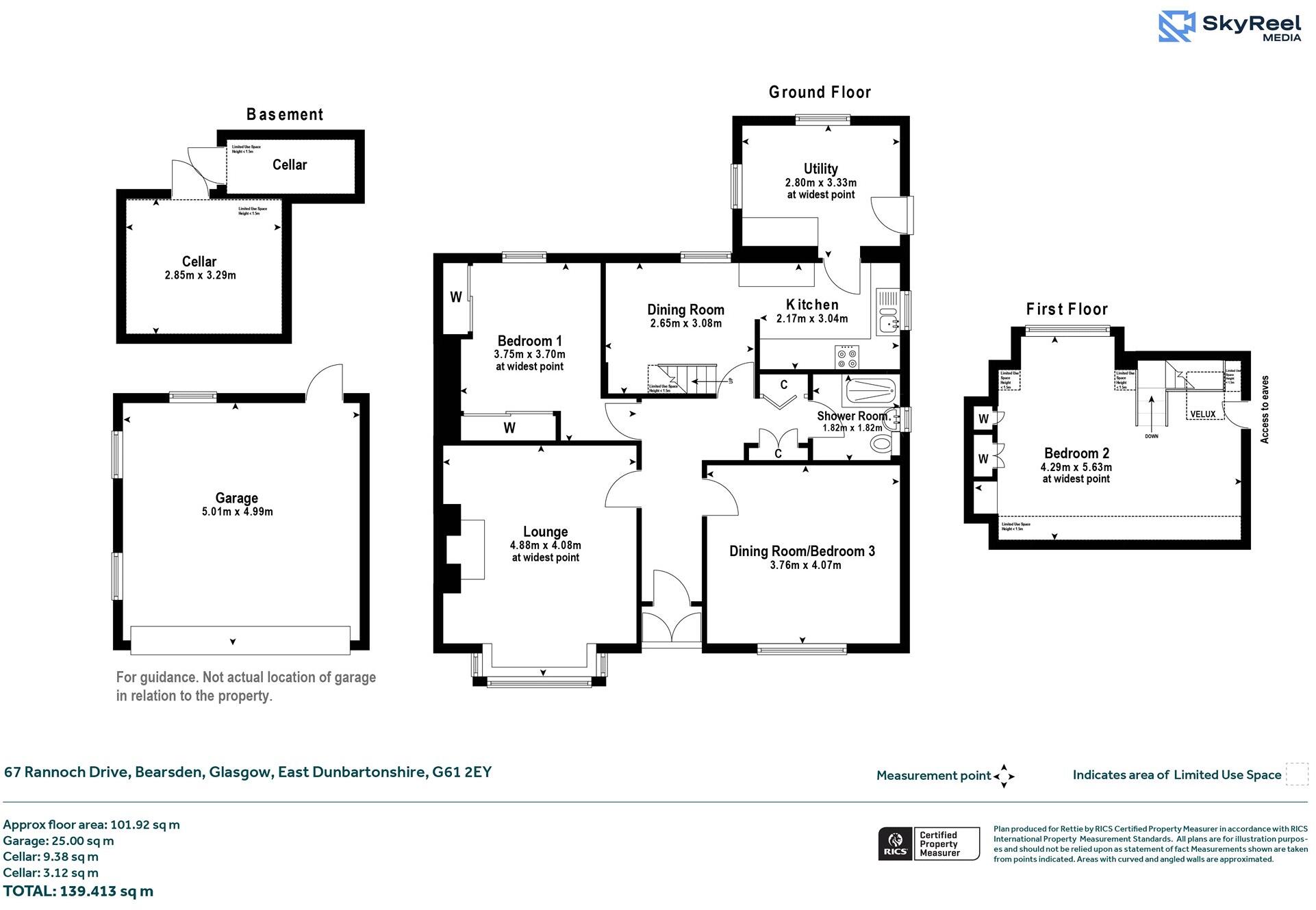 Rannoch Drive, Bearsden floorplan