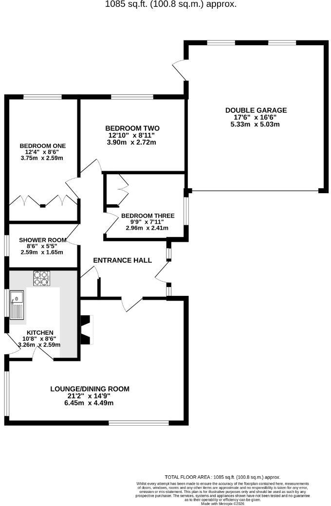Moors Lane, Darnhall floorplan