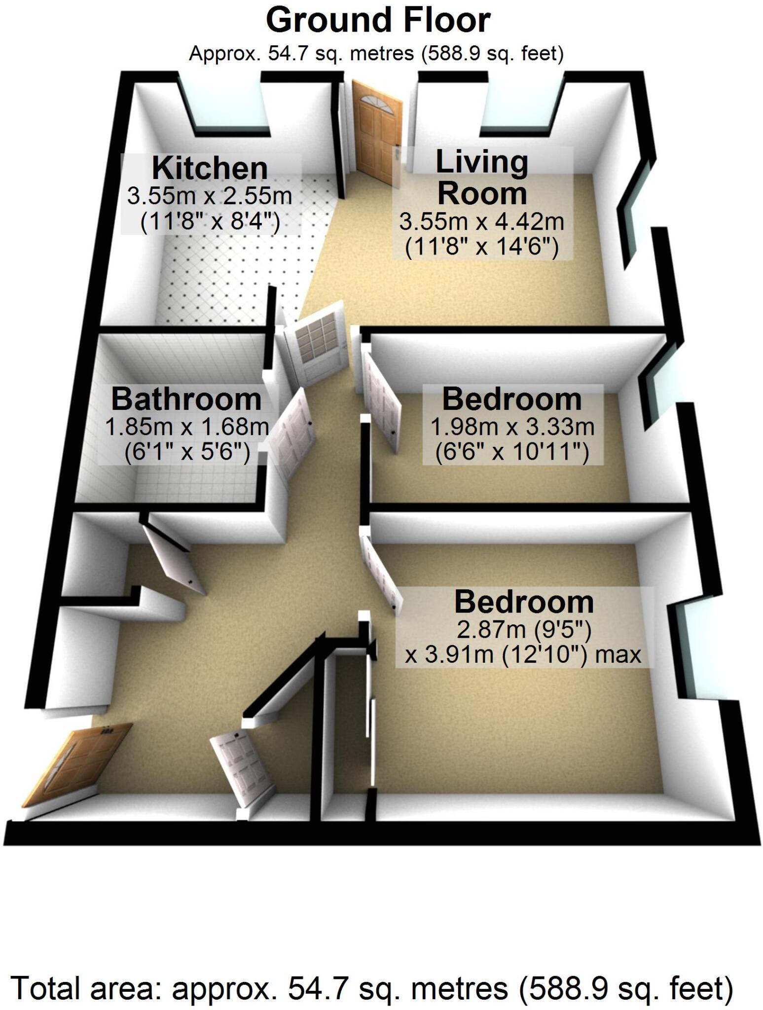 Paperhouse Close, Rochdale, Greater Manchester, OL11 floorplan