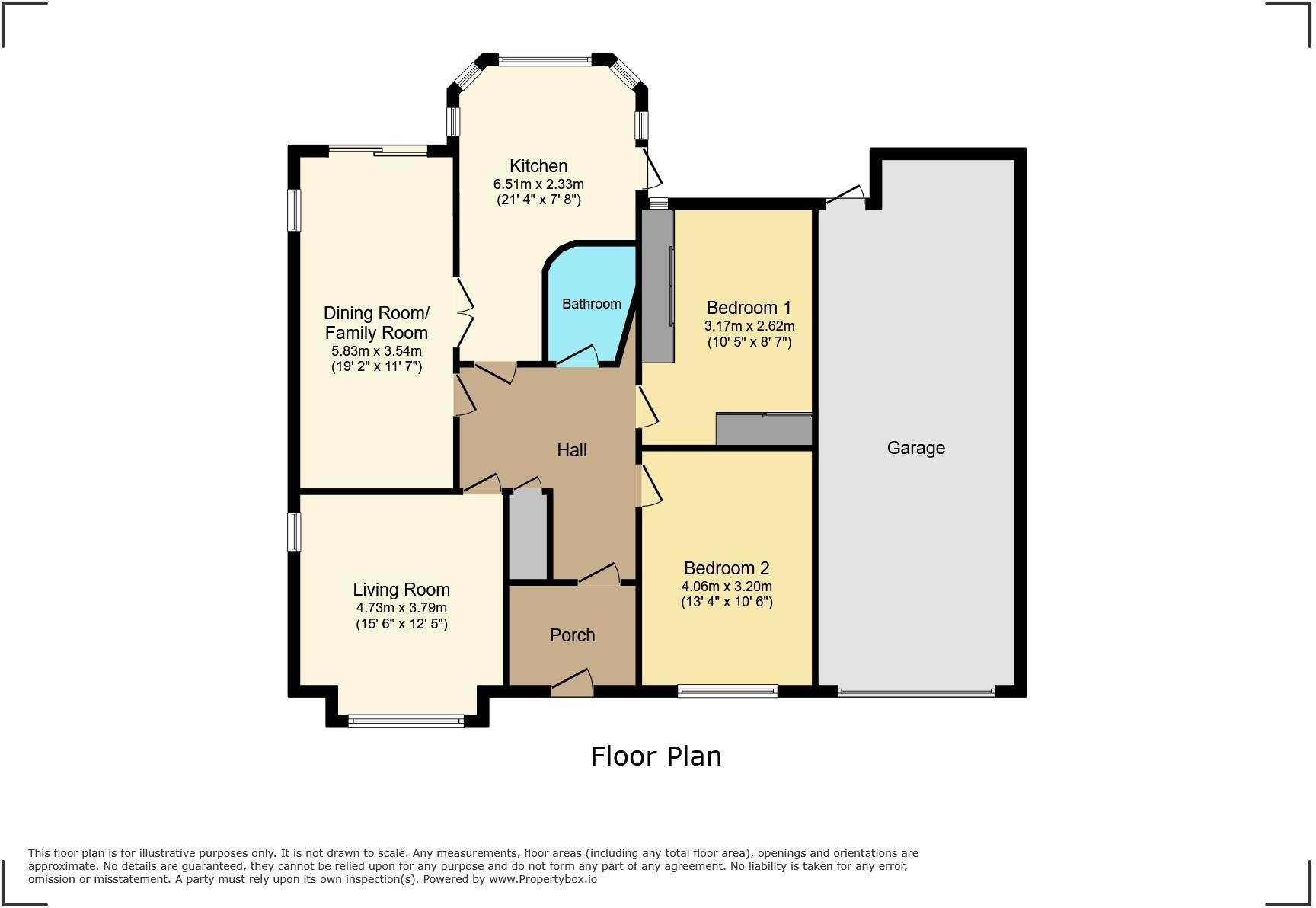 Hawthorn Road, Lincoln floorplan