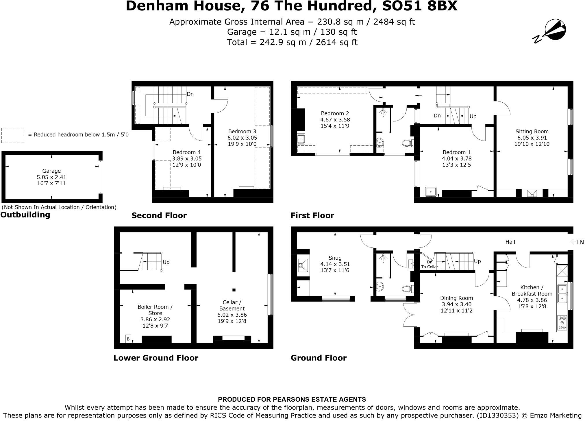 Romsey Town Centre floorplan