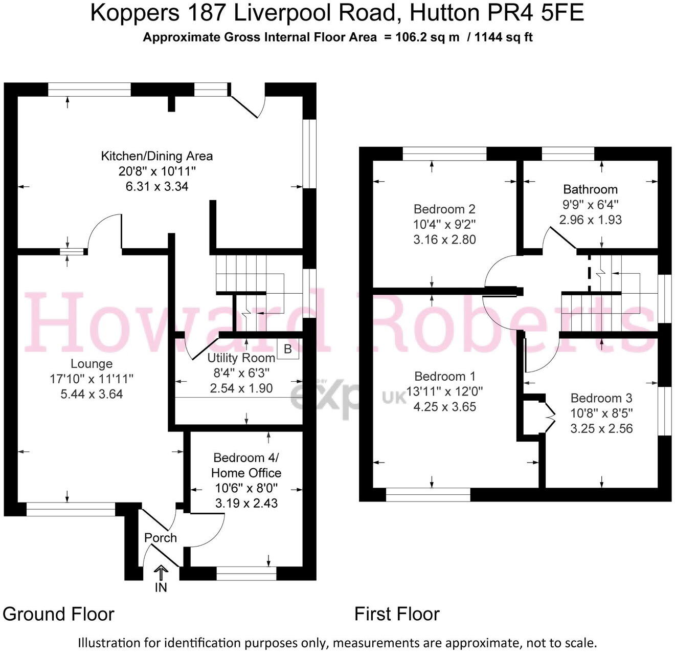 Liverpool Road, Hutton, Preston, PR4 5FE floorplan