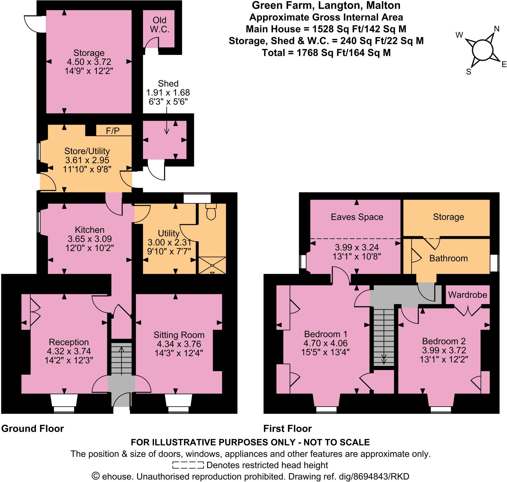 Green Farm, Main Street, Langton, North Yorkshire floorplan